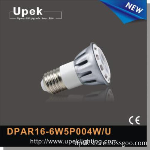 DPAR16-6W5P004W/U-WW-2 led Spotlight Warm White